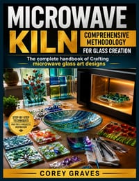 Microwave Kiln: COMPREHENSIVE METHODOLOGY FOR GLASS CREATION : The complete handbook of Crafting microwave glass art designs cover