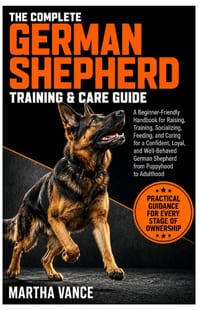 The Complete German Shepherd Training & Care Guide: A Beginner-Friendly Handbook For Raising, Training, Socializing, Feeding, And Caring For A Confide cover