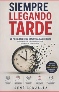 Siempre Llegando Tarde: La psicología de la impuntualidad crónica. Por qué ocurre, cómo afecta tu vida y qué hacer para cambiar. cover