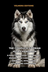 The Complete Siberian Husky Handbook: A Practical Guide to Training, Raising, and Caring for an Energetic, Intelligent Adventure Companion cover