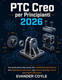 PTC Creo per principianti 2026 cover