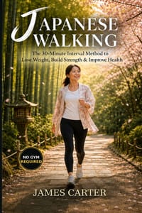 Japanese Walking: The 30-Minute Interval Method to Lose Weight, Build Strength & Improve Health cover