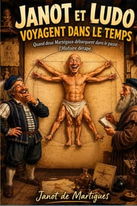 Janot et Ludo voyagent dans le temps - Tome 1: Quand deux Martégaux débarquent de la passé, l'Histoire dérape. cover
