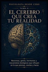 Psicología Desde Cero Tomo II: EL CEREBRO QUE CREA TU REALIDAD: Neuronas, genes, hormonas y mecanismos biológicos que influyen en lo que piensas, sien cover