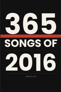 365 Songs of 2016 cover