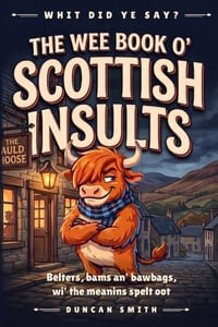 The Wee Book o' Scottish Insults: Belters, bams an' bawbags, wi' the meanins spelt oot cover