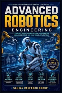 Advanced Robotics Engineering: A Complete Guide to Robot Design, AI Integration, Humanoid Systems and Real World Applications cover
