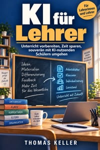 KI für Lehrer: Unterricht vorbereiten, Zeit sparen, mit KI-nutzenden Schülern souverän umgehen - der Praxisleitfaden für alle Schulformen cover