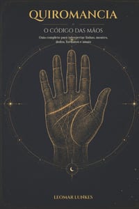 Quiromancia, O Código Das Mãos: Guia completo para interpretar linhas, montes, dedos, formatos e sinais cover