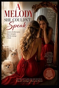 A Melody She Couldn't Speak: A Gentle Guide to Healing Your Heart, Easing Anxiety, and Finding Your Voice Again cover