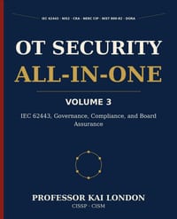 OT Security All-in-One, Volume 3: IEC 62443, Governance, Compliance, and Board: NIS2, Cyber Resilience Act, NERC CIP, NIST 800-82, ISO 27001, Supplier cover