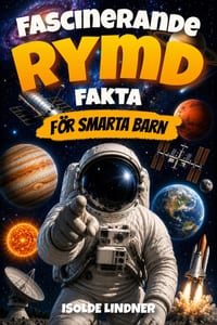 Fascinerande rymdfakta för smarta barn: Utforska det otroliga universum från vårt solsystem till rymdens gräns cover