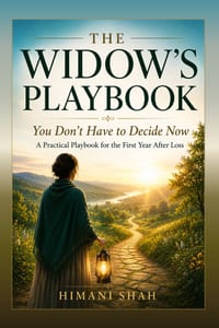 The Widow's Playbook: Checklists, Scripts, and Tools for Your First Year Alone cover