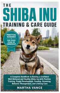The Shiba Inu Training & Care Guide: A Complete Handbook for Raising A Confident, Well-Behaved and Healthy Shiba Inu With Positive Training, Puppy Dev cover