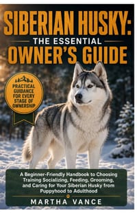 Siberian Husky: THE ESSENTIAL OWNER'S GUIDE: A Beginner-Friendly Handbook To Choosing, Training, Socializing, Feeding, Grooming, And Caring For Your S cover