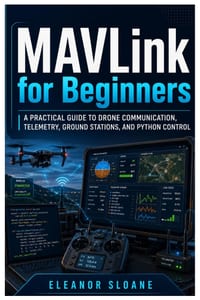 MAVLink for Beginners: A Practical Guide to Drone Communication, Telemetry, Ground Stations, and Python Control cover