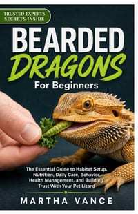Bearded Dragons for Beginners: The Essential Guide to Habitat Setup, Nutrition, Daily Care, Behavior, Health Management, and Building Trust with Your cover