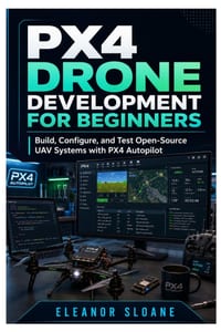 PX4 Drone Development for Beginners: Build, Configure, and Test Open-Source UAV Systems with PX4 Autopilot cover