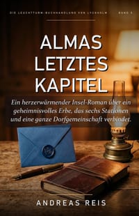 Almas letztes Kapitel: Ein herzerwärmender Insel-Roman über ein geheimnisvolles Erbe, das sechs Stationen und eine ganze Dorfgemeinschaft verbindet. cover