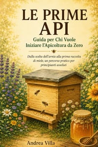Le Prime Api: Guida per Chi Vuole Iniziare l'Apicoltura da Zero: Dalla scelta dell'arnia alla prima raccolta di miele, un percorso pratico per princip cover