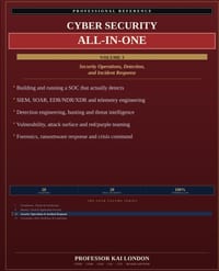 Cyber Security All-in-One, Volume 3: Security Operations and Response: SOC, SIEM, SOAR, Detection Engineering, Threat Hunting, Threat Intelligence, Vu cover