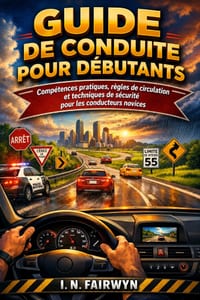 Guide de Conduite Pour Débutants: Compétences pratiques, règles de circulation et techniques de sécurité pour les conducteurs novices cover