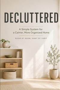 Decluttered: A Simple System for a Calmer, More Organized Home cover