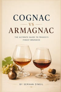 COGNAC vs ARMAGNAC - THE ULTIMATE FRENCH BRANDY GUIDE: Everything You Need to Know About French Brandy, Tasting, Aging, Food Pairing, Cocktails, and B cover