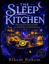 The Sleep Kitchen: What to Eat, When to Eat, and Simple Evening Habits to Fall Asleep Faster, Stay Asleep Longer, and Wake Up Refreshed cover