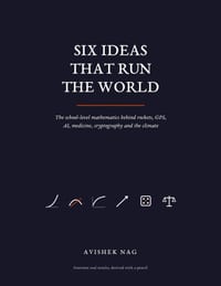 Six Ideas That Run the World: The School Maths and Science Behind Rockets, AI, Medicine and Everything Next - Derived in Full, Nothing Skipped cover