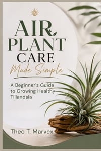 Air Plant Care Made Simple: A Beginner's Guide to Growing Healthy Tillandsia cover