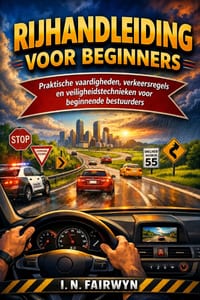 Rijhandleiding Voor Beginners: Praktische vaardigheden, verkeersregels en veiligheidstechnieken voor beginnende bestuurders cover