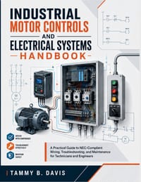 Industrial Motor Controls And Electrical Systems Handbook: A Practical Guide to NEC-Compliant Wiring, Troubleshooting, and Maintenance for Technicians cover