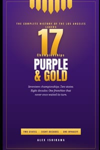 Purple and Gold: A History of the Los Angeles Lakers cover