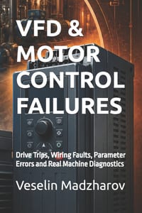 Vfd & Motor Control Failures: Drive Trips, Wiring Faults, Parameter Errors and Real Machine Diagnostics cover