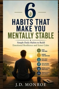6 Habits That Make You Mentally Stable: Simple Daily Habits to Build Emotional Resilience and Inner Calm cover