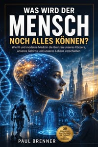 Was wird der Mensch noch alles können?: Wie KI und moderne Medizin die Grenzen unseres Körpers, unseres Gehirns und unseres Lebens verschieben cover