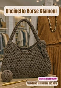 Uncinetto Borse Glamour cover