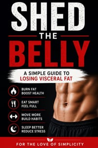 Shed the Belly: A Simple Guide to Losing Visceral Fat cover