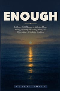 Enough: An Honest Field Manual for Calming Money Anxiety, Quieting the Scarcity Spiral, and Making Peace With What You Have cover