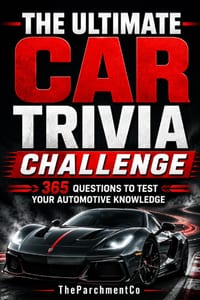 The Ultimate Car Trivia Challenge: 365 Questions to Test Your Automotive Knowledge cover