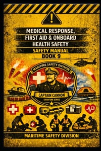 Medical Response, First Aid & Onboard Health Safety Manual -BOOK 9 cover
