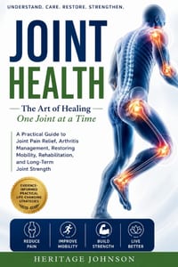 JOINT HEALTH The Art of Healing One Joint at a Time: A Practical Guide to Joint Pain Relief, Arthritis Management, Restoring Mobility, Rehabilitation, cover