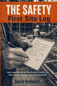 The Safety First Site Log: How Superintendents Can Reduce Liability and Near-Misses Through Daily Documentation cover