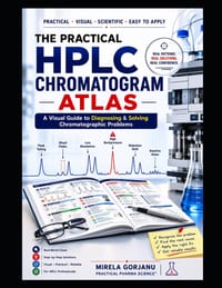 The Practical HPLC Chromatogram Atlas: A Visual Guide to Diagnosing & Solving Chromatographic Problems cover