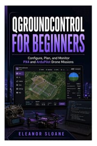 QGroundControl for Beginners: Configure, Plan, and Monitor PX4 and ArduPilot Drone Missions cover