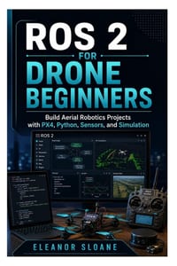 ROS 2 for Drone Beginners: Build Aerial Robotics Projects with PX4, Python, Sensors, and Simulation cover