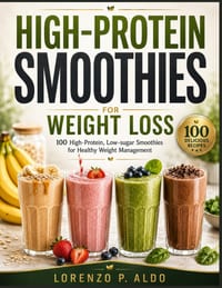 High-Protein Smoothies for Weight Loss: 100 High-Protein, Low-Sugar Smoothies for Healthy Weight Management cover