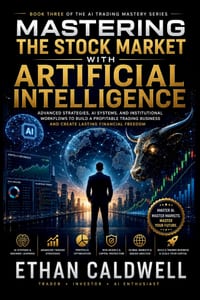 Mastering the Stock Market with Artificial Intelligence: Advanced Algorithmic Thinking, Machine Learning, Portfolio Optimization, and Institutional Ri cover