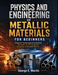 Physics And Engineering of Metallic Materials for Beginners: A beginner-friendly engineering textbook on metallic structure, properties, processing, t cover